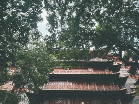 路过大佛寺，去拜了拜